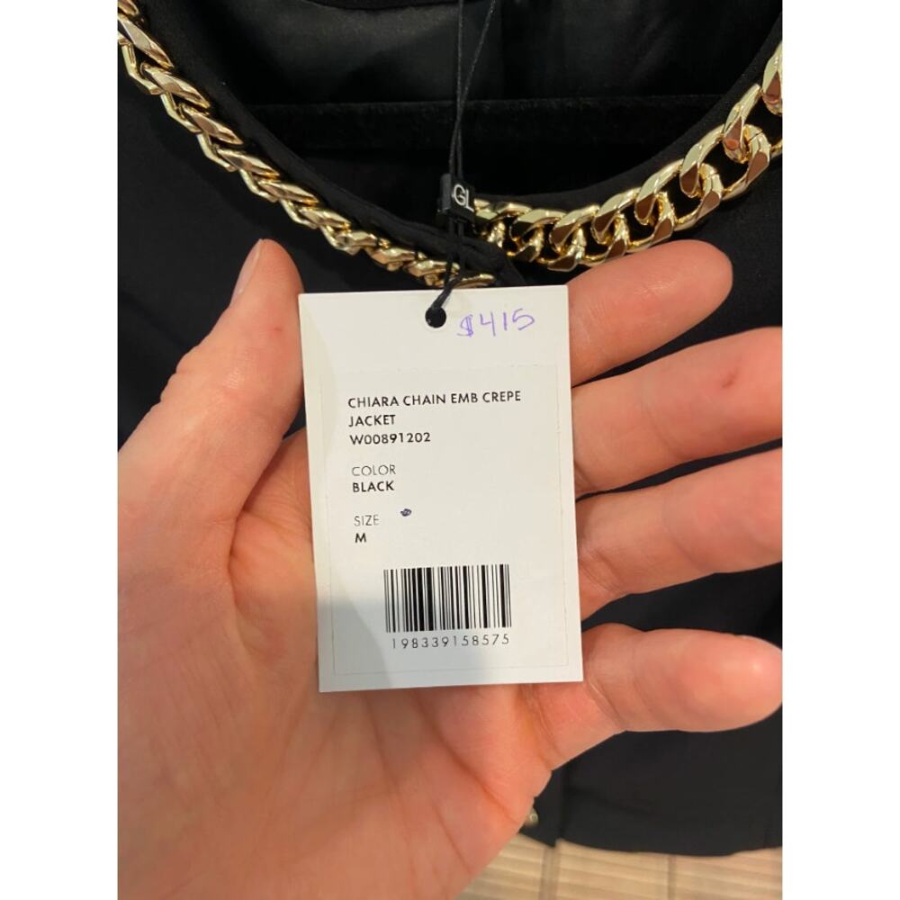 Generation Love Chiara Chain Trim Jacket size M medium - Picture 6 of 9